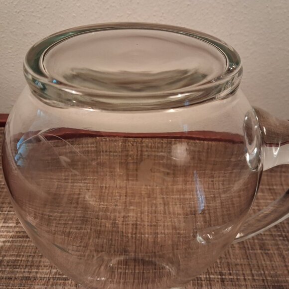 Princess House Heritage Crystal Pitcher 10 in tall, 4 1/2  inches width Etched - Picture 11 of 11
